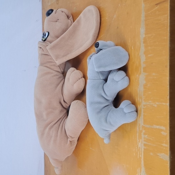 Vintage lot of 2 Tonka Pound Puppies collectible plush stuffed animals - Picture 4 of 9
